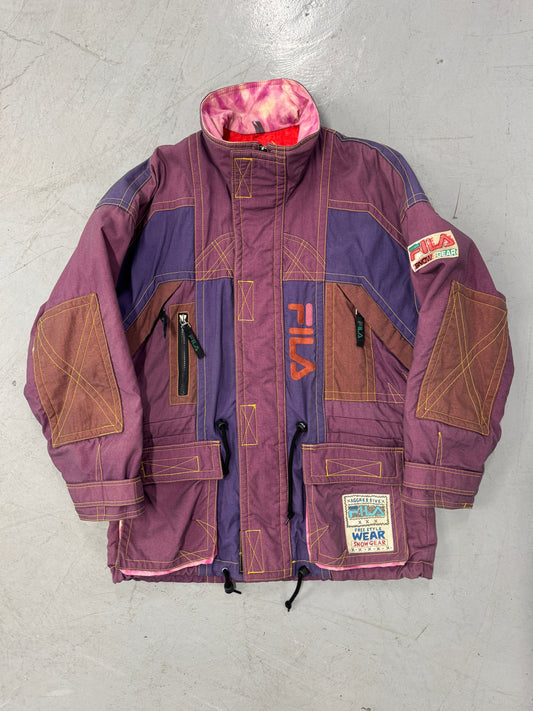 1990s FILA 'Aggressive X' Snow Jacket [L]