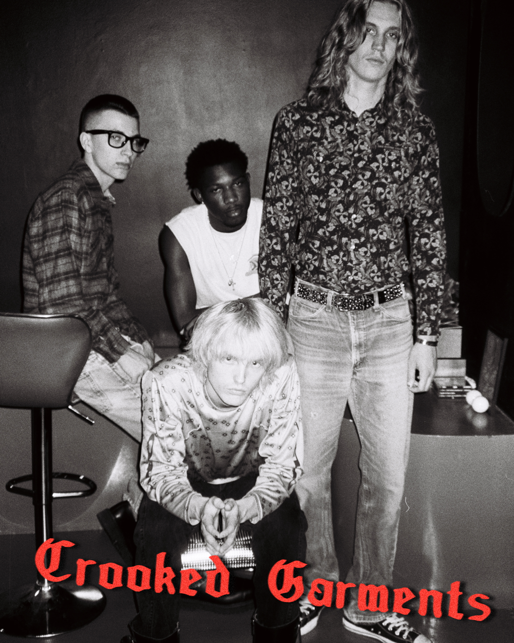 Hysteric Glamour x Rolling Stones Pearl Snaps Button-Up [S/M]