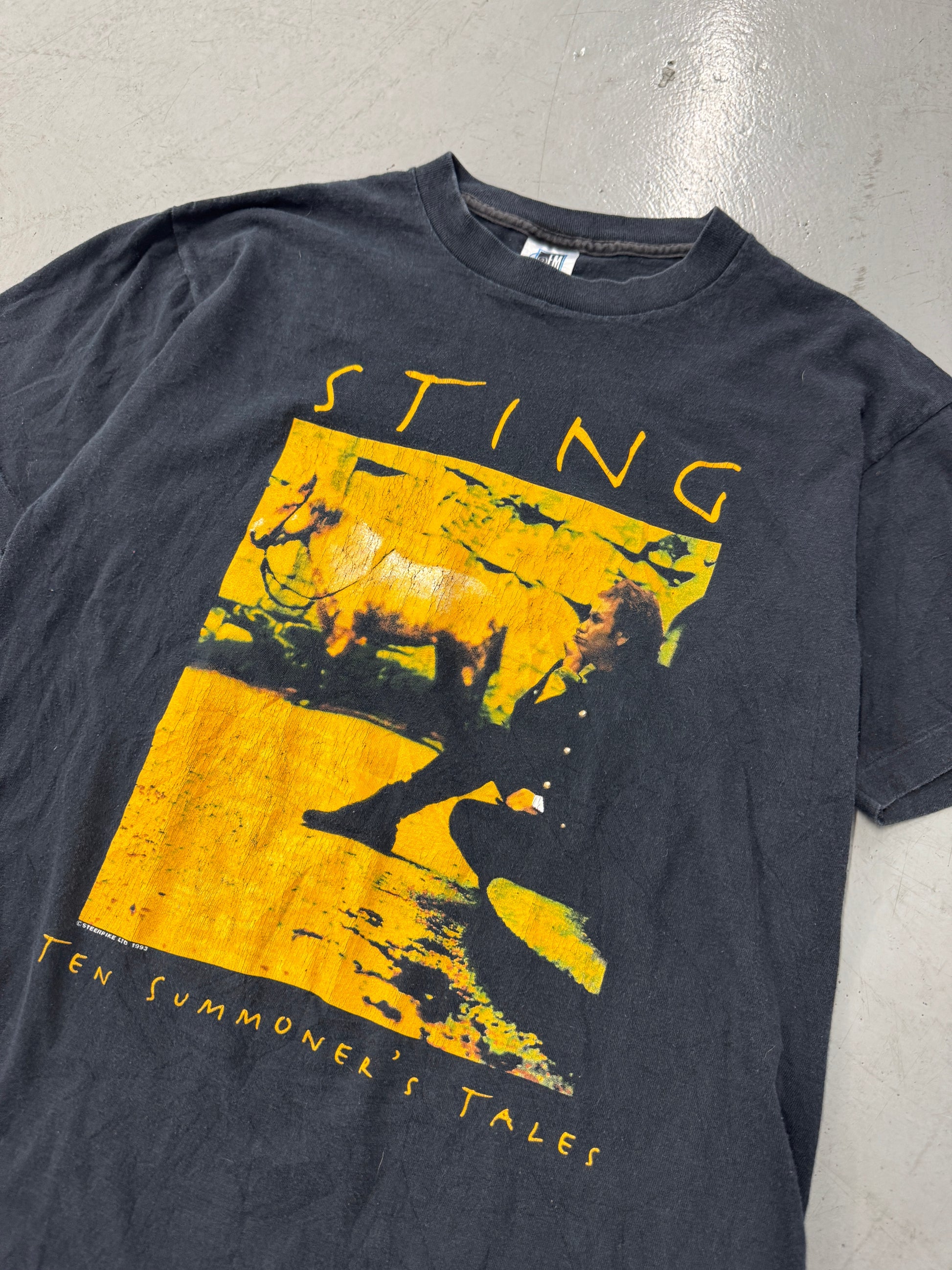 1993 Sting 'Ten Summoner's Tales' Tour T-Shirt [L]