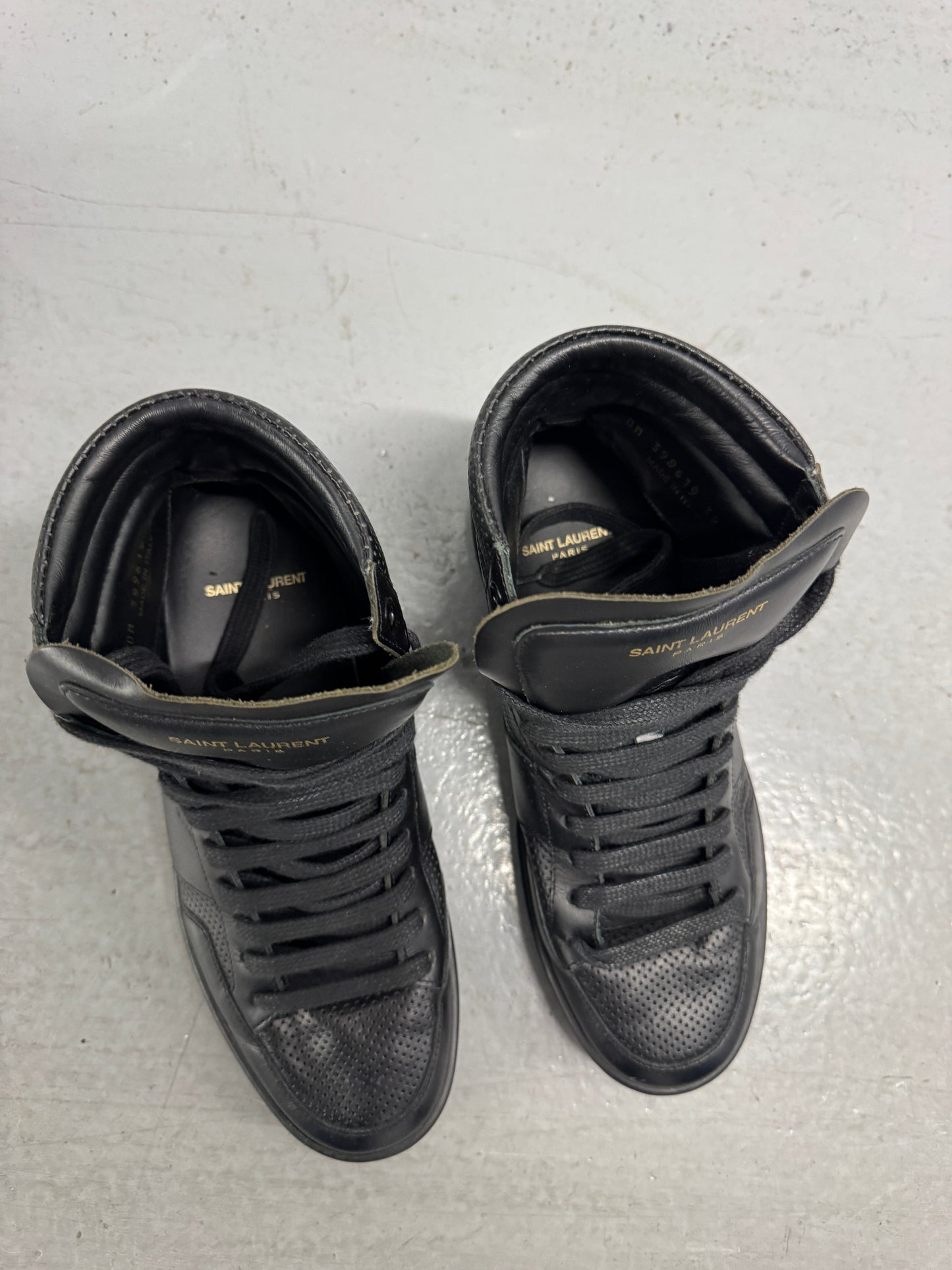 Saint Laurent SL-10 Black High-Top