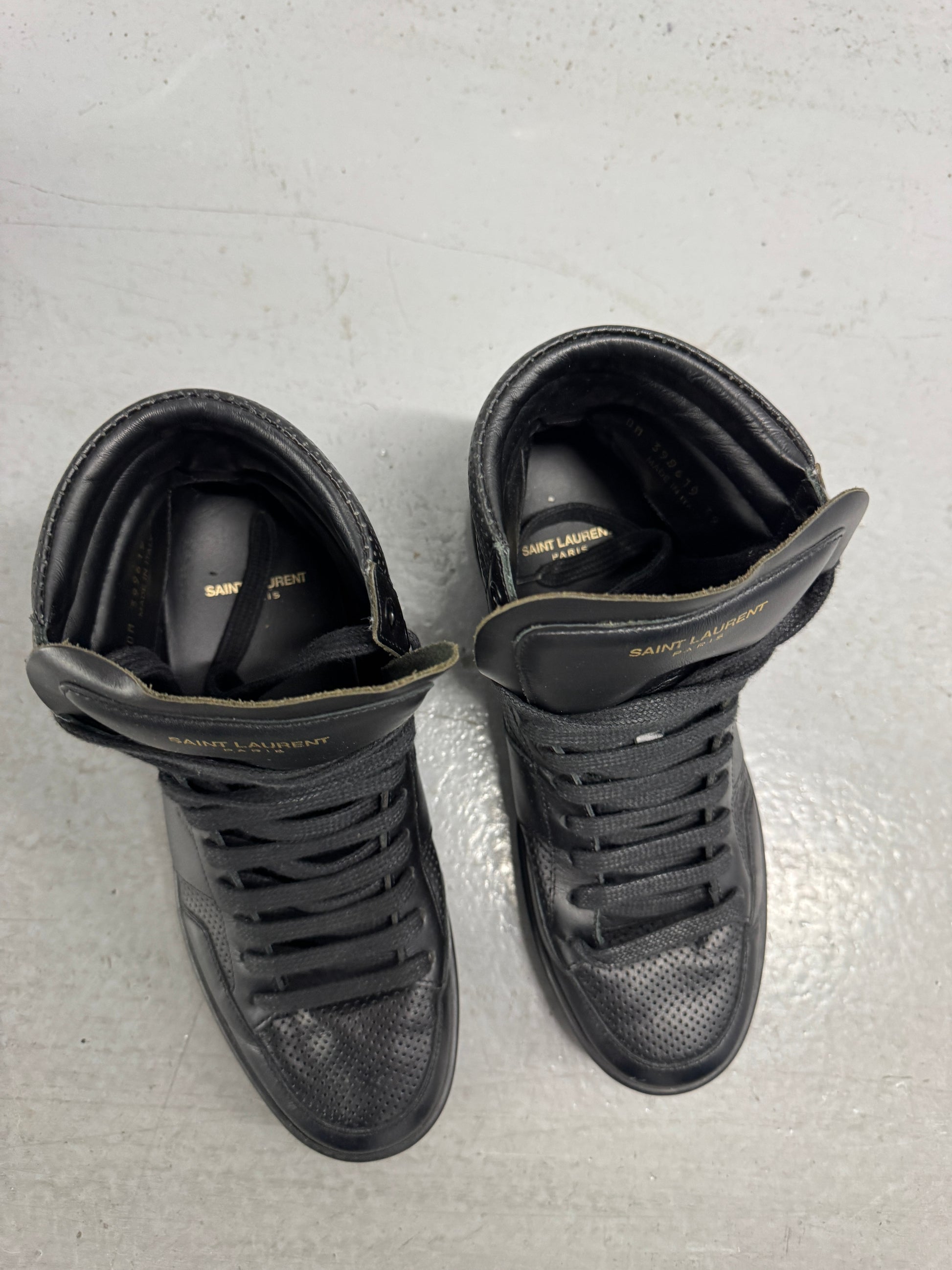Saint Laurent SL-10 Black High-Top