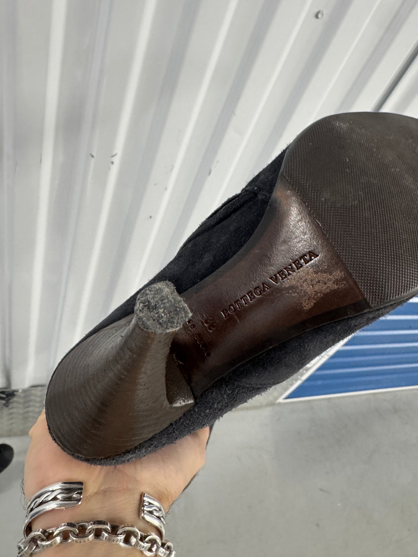 2000s Bottega Venetta Tall Suede Boots [39]