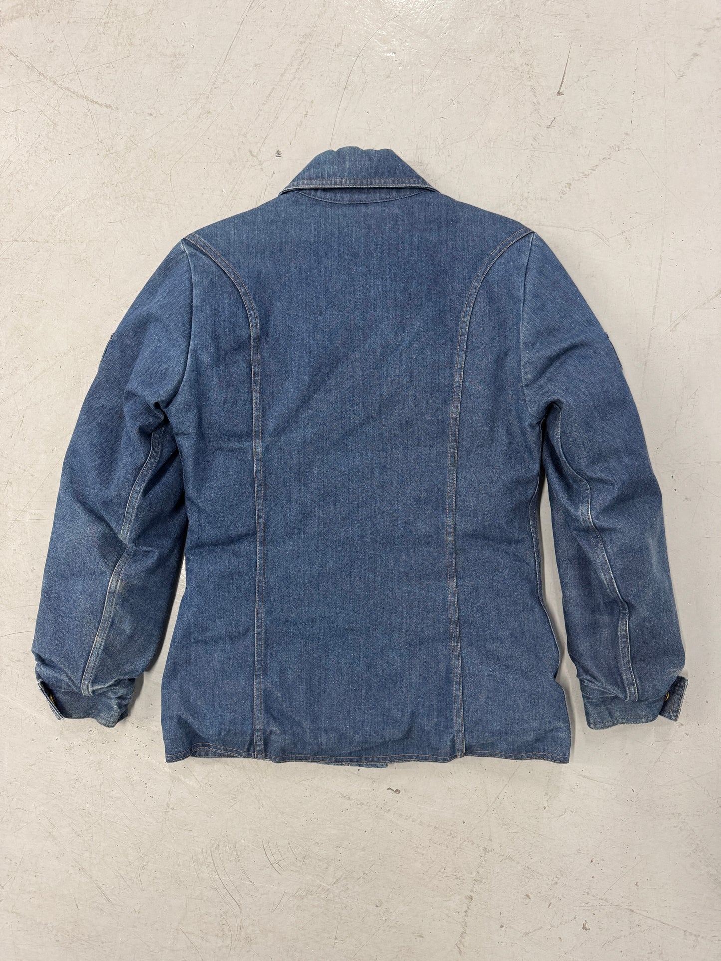 1980s Eddie Bauer Denim Down Jacket [M]