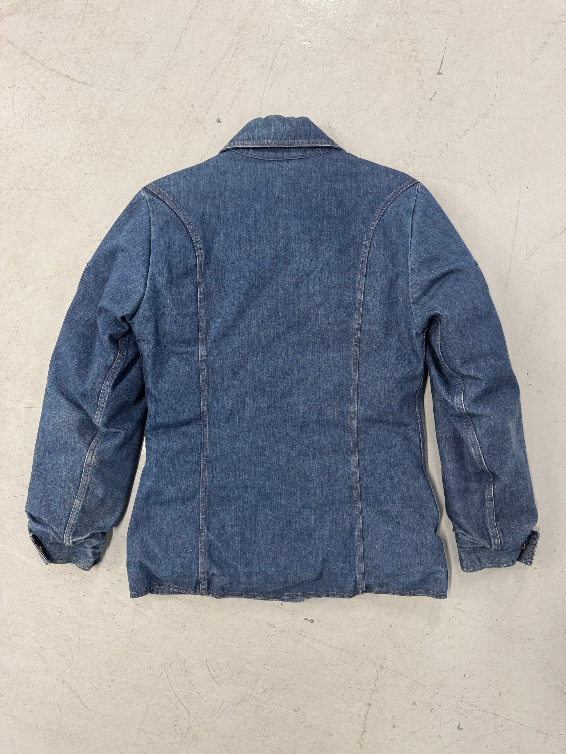 1980s Eddie Bauer Denim Down Jacket [M]