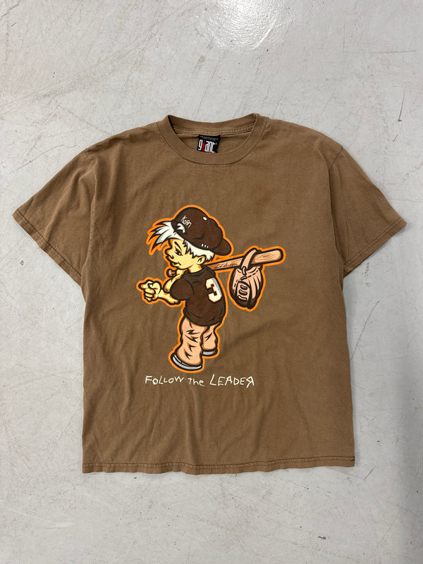 1998 Korn 'Follow the Leader' Little Sluffer T-Shirt Giant Tag [L]