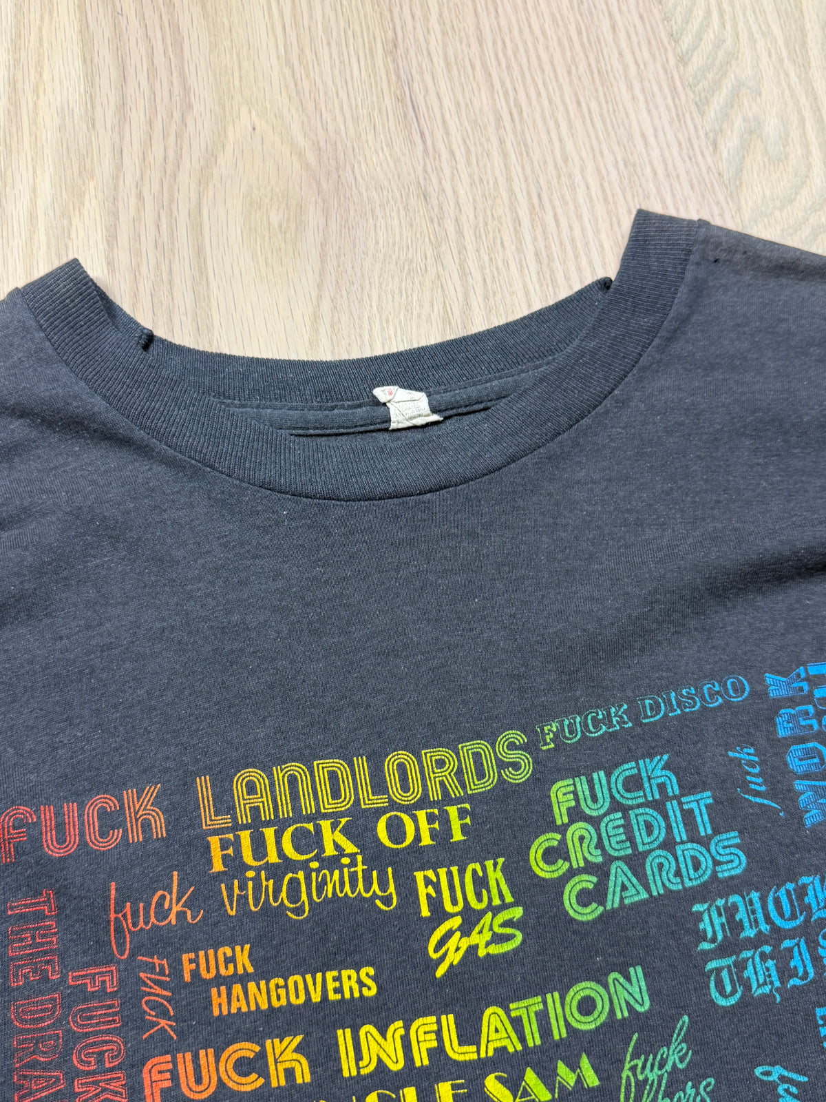1980s Fuck Everything T-Shirt [L]
