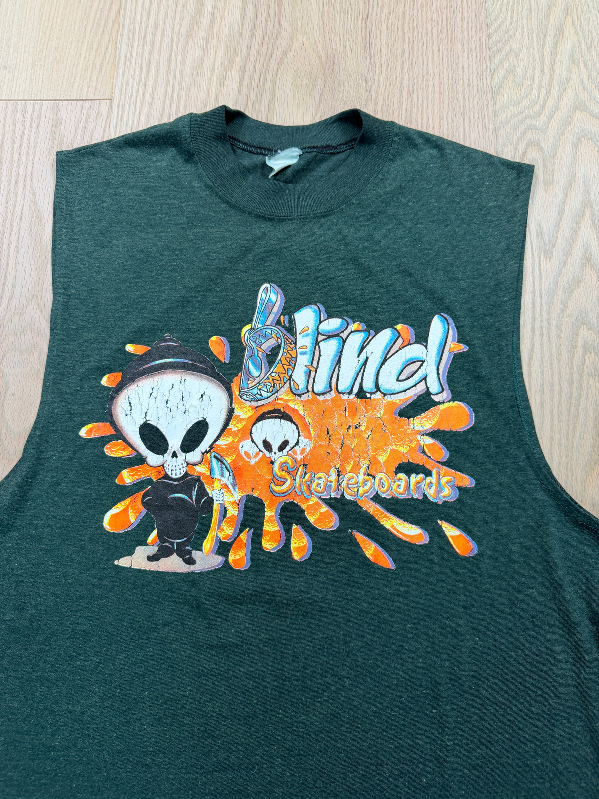 2000s Blind Skateboards Cutoff Shirt [M]