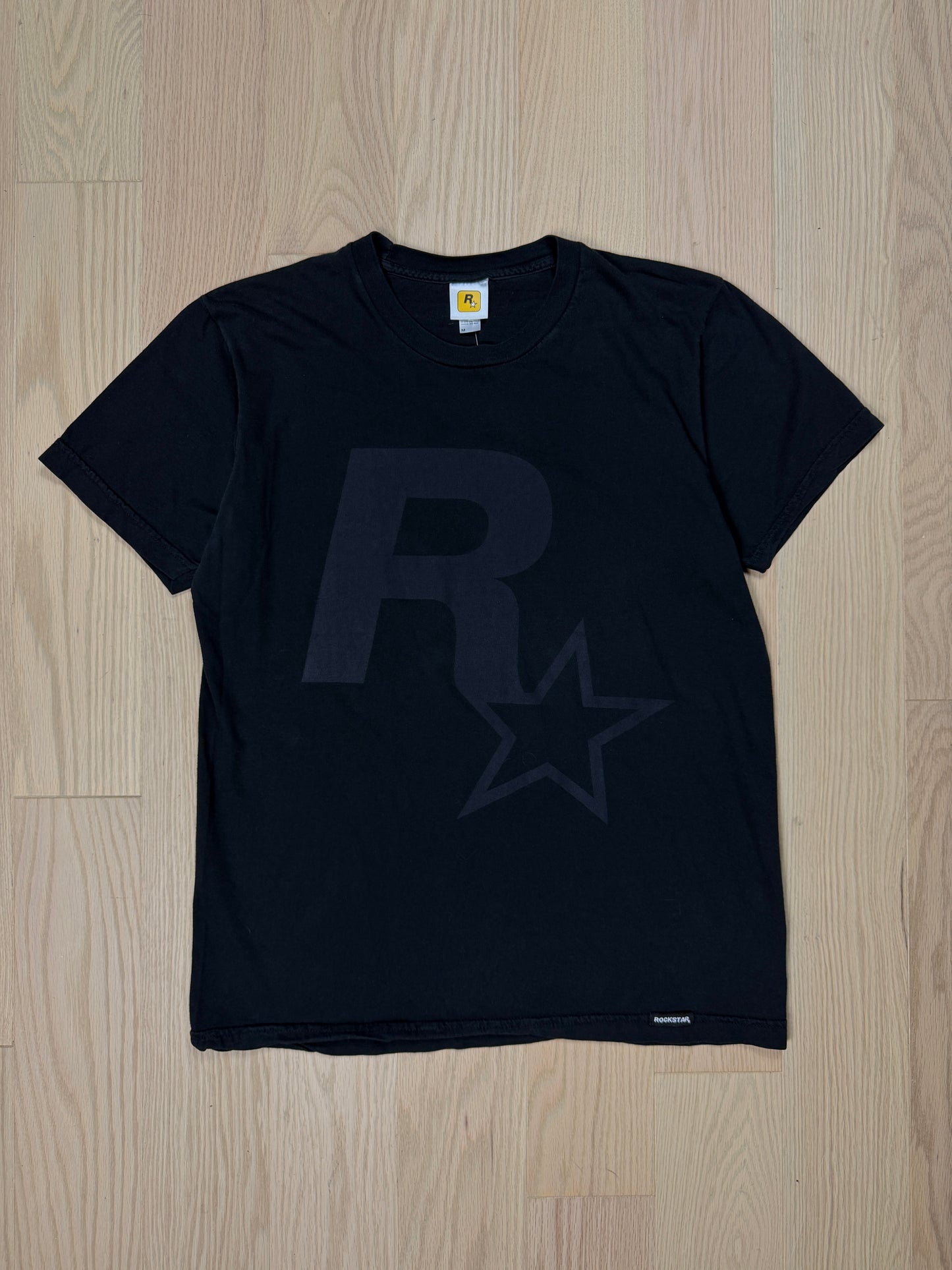 2000s Rockstar Tonal Logo T-Shirt [M]