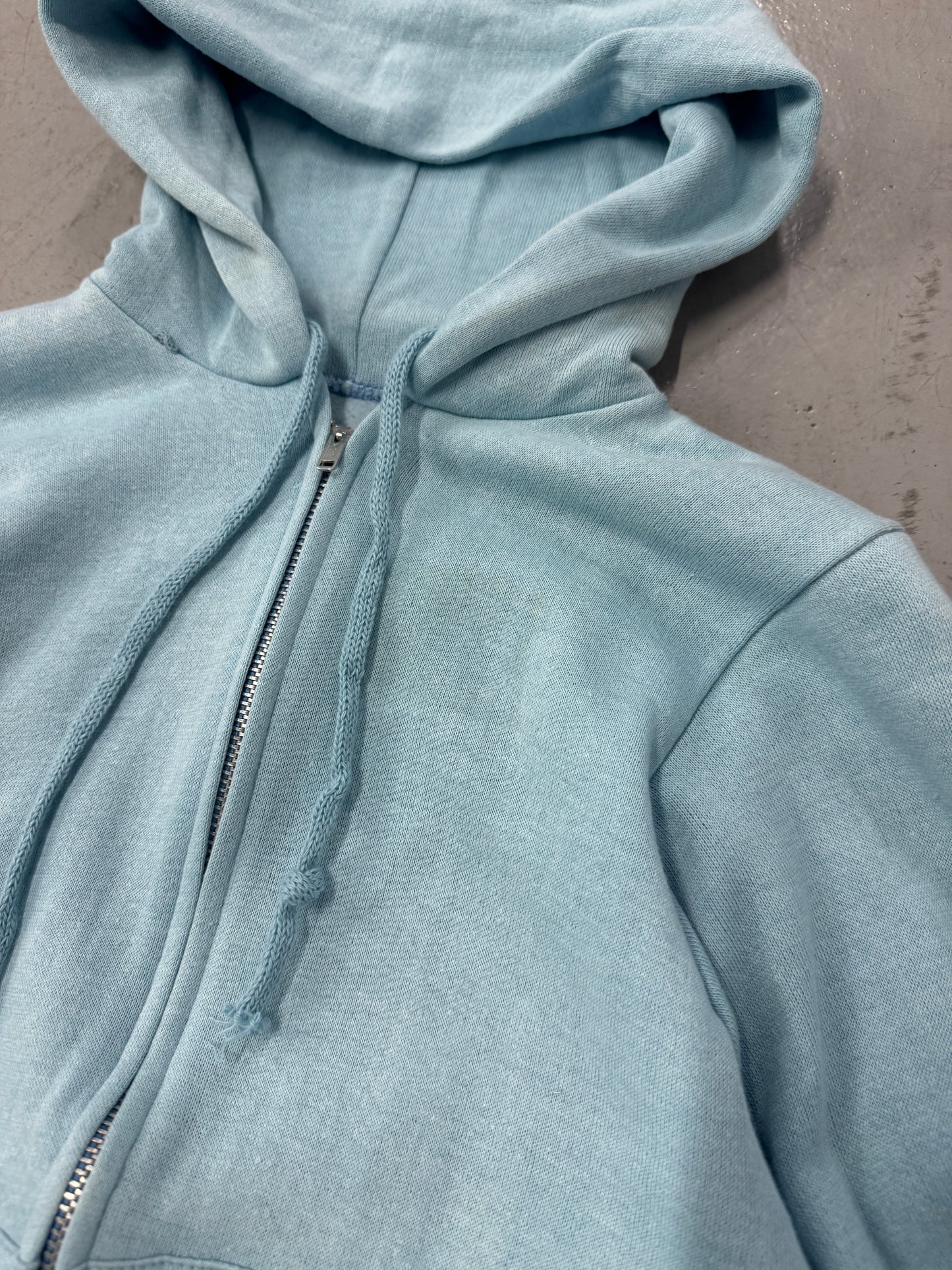 1980s Wrangler Light Blue Zip-Up [S/M]