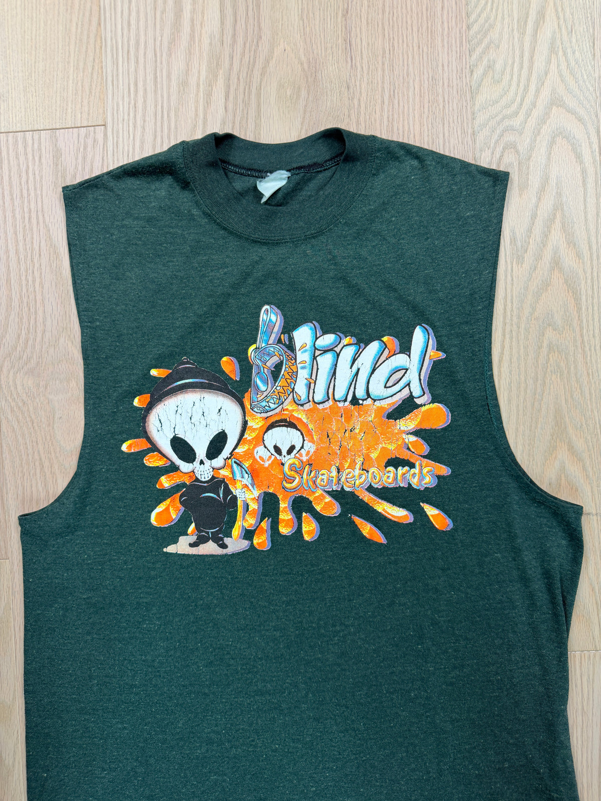 2000s Blind Skateboards Cutoff Shirt [M]