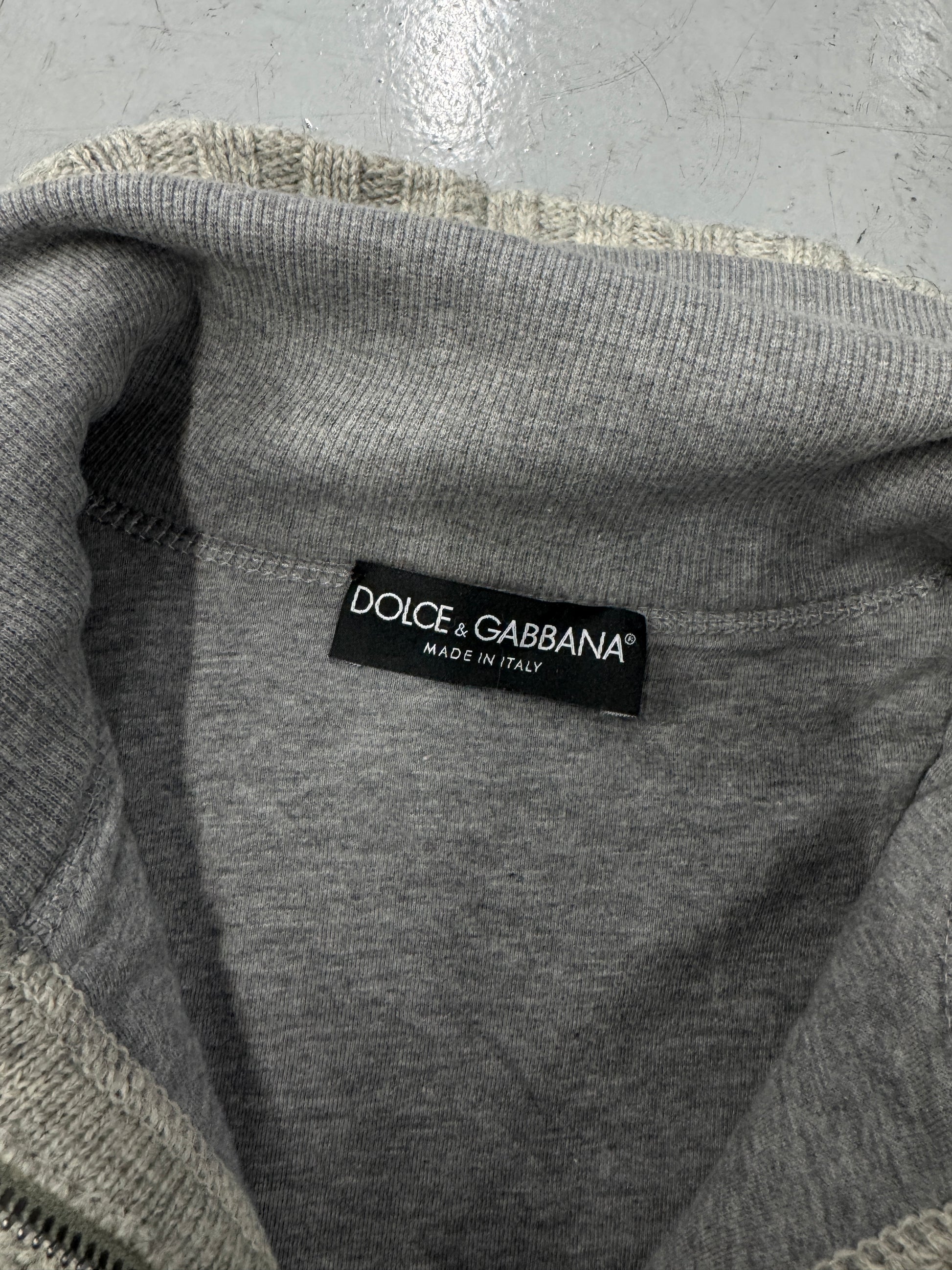 2000s Dolce &amp; Gabbana Wool Track Jacket [L]