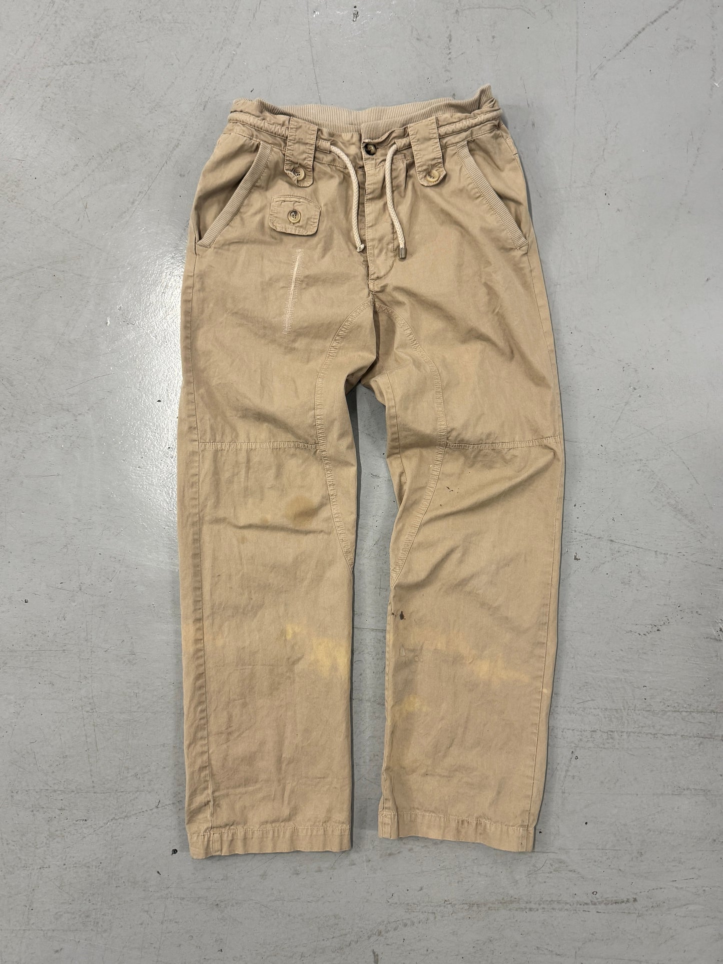 2000s Dolce &amp; Gabbana Cargo Khaki Pants [33]