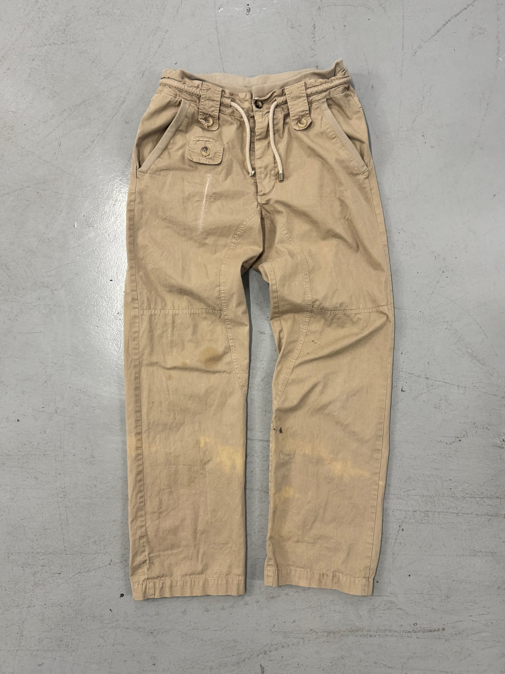2000s Dolce &amp; Gabbana Cargo Khaki Pants [33]