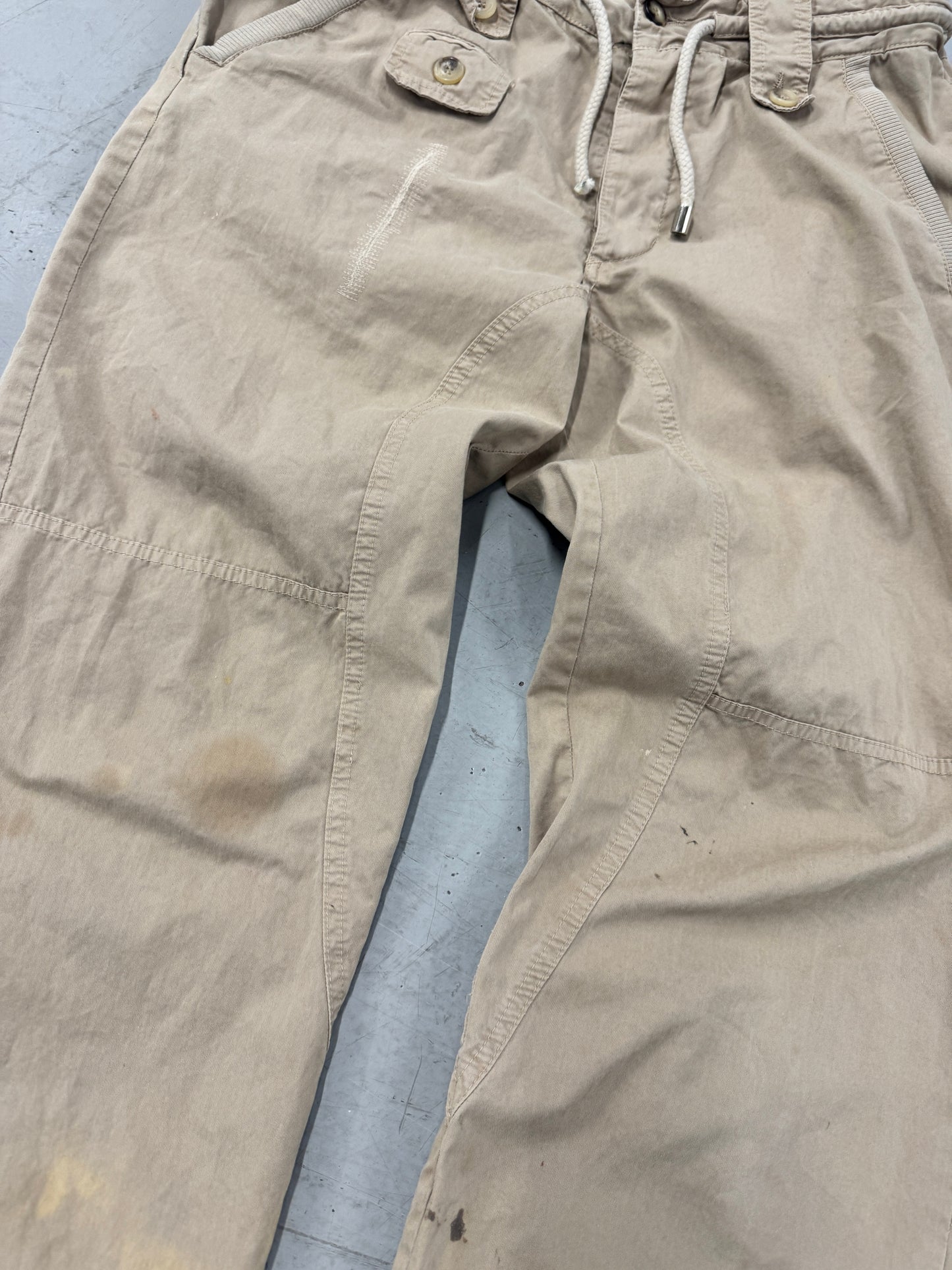2000s Dolce &amp; Gabbana Cargo Khaki Pants [33]