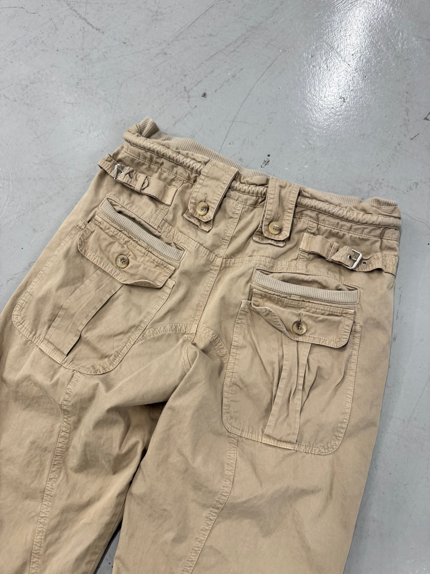 2000s Dolce &amp; Gabbana Cargo Khaki Pants [33]