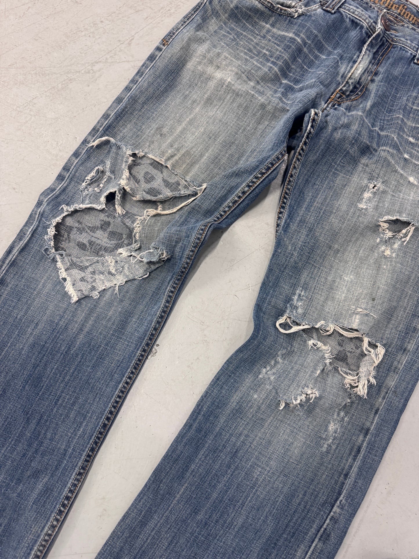 2000s Affliction Distressed Baggy Pants [35]