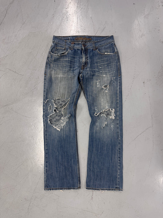 2000s Affliction Distressed Baggy Pants [35]