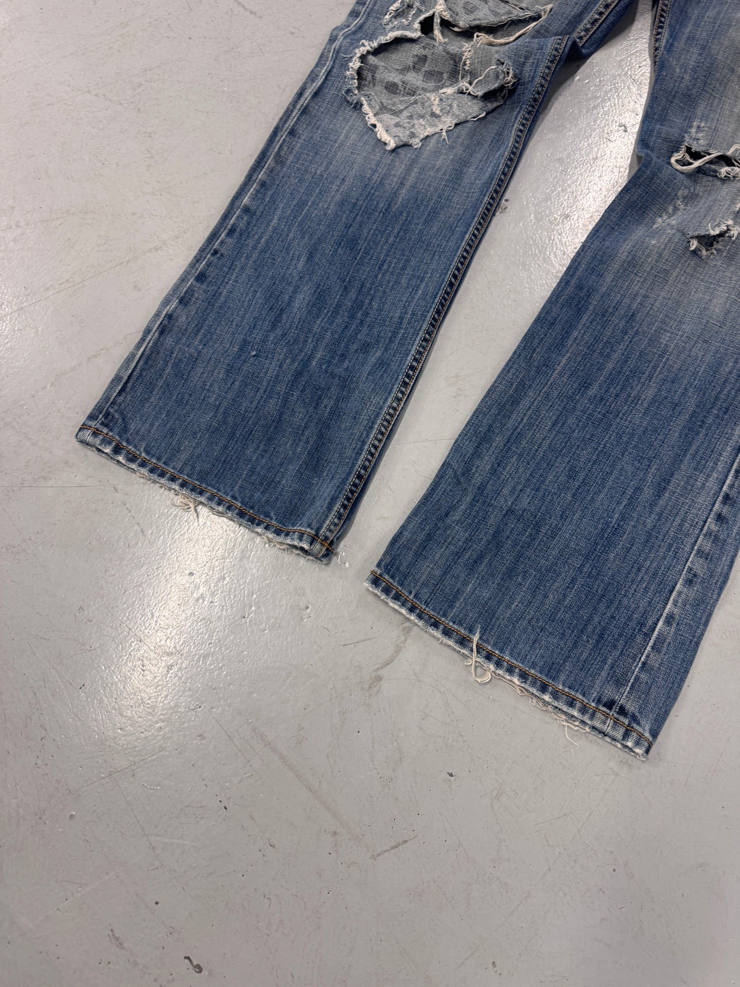 2000s Affliction Distressed Baggy Pants [35]
