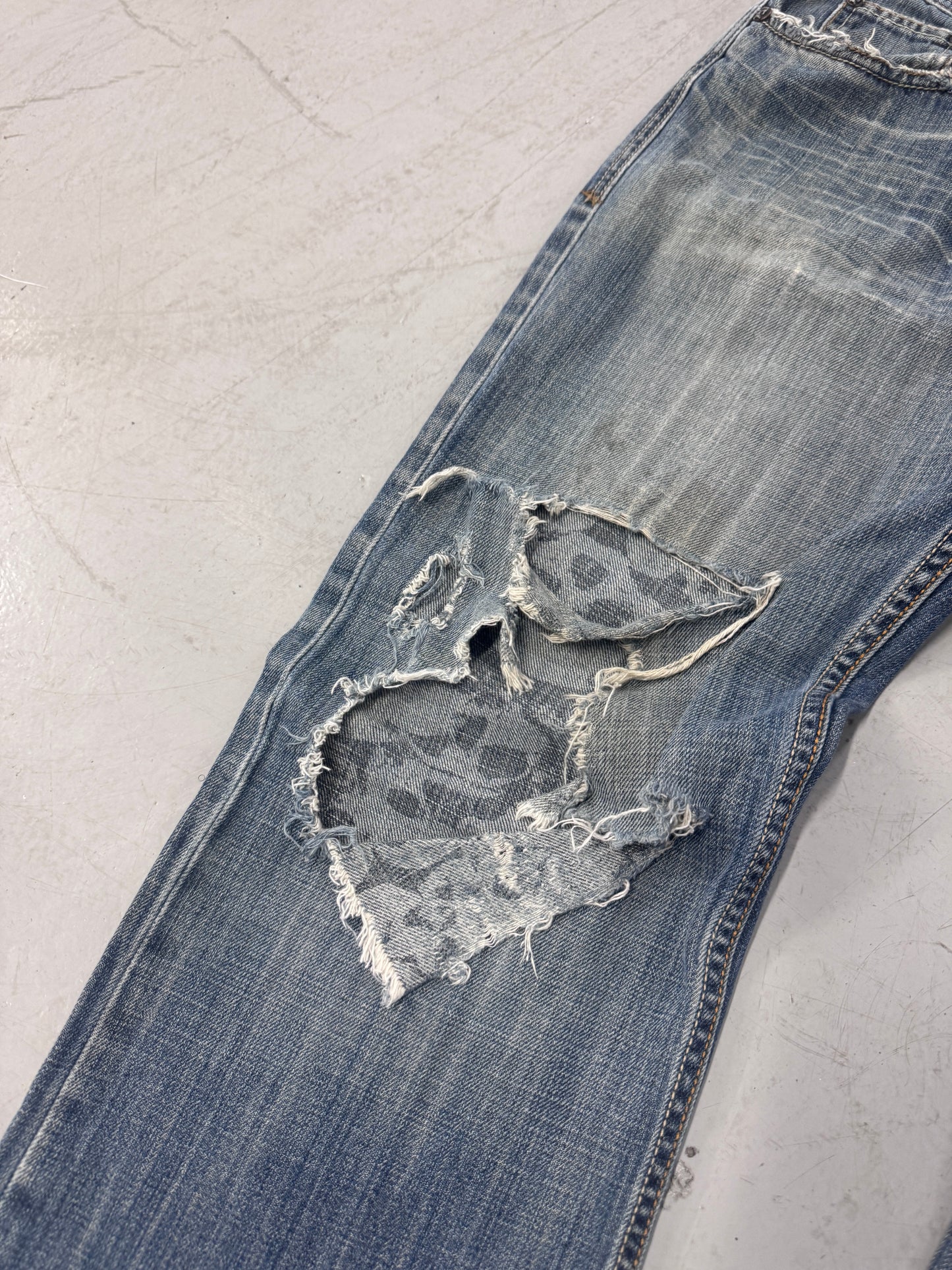 2000s Affliction Distressed Baggy Pants [35]