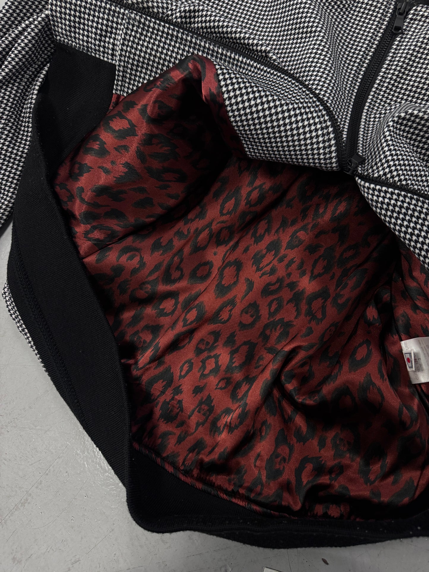 2000s Custom Culture Houndstooth Jacket [3]