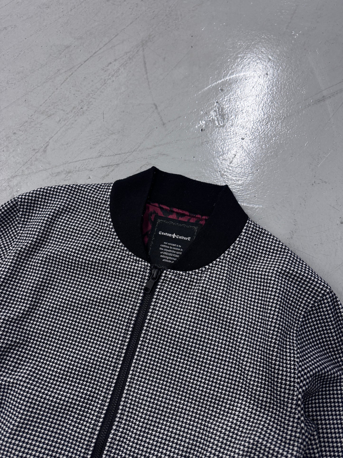 2000s Custom Culture Houndstooth Jacket [3]