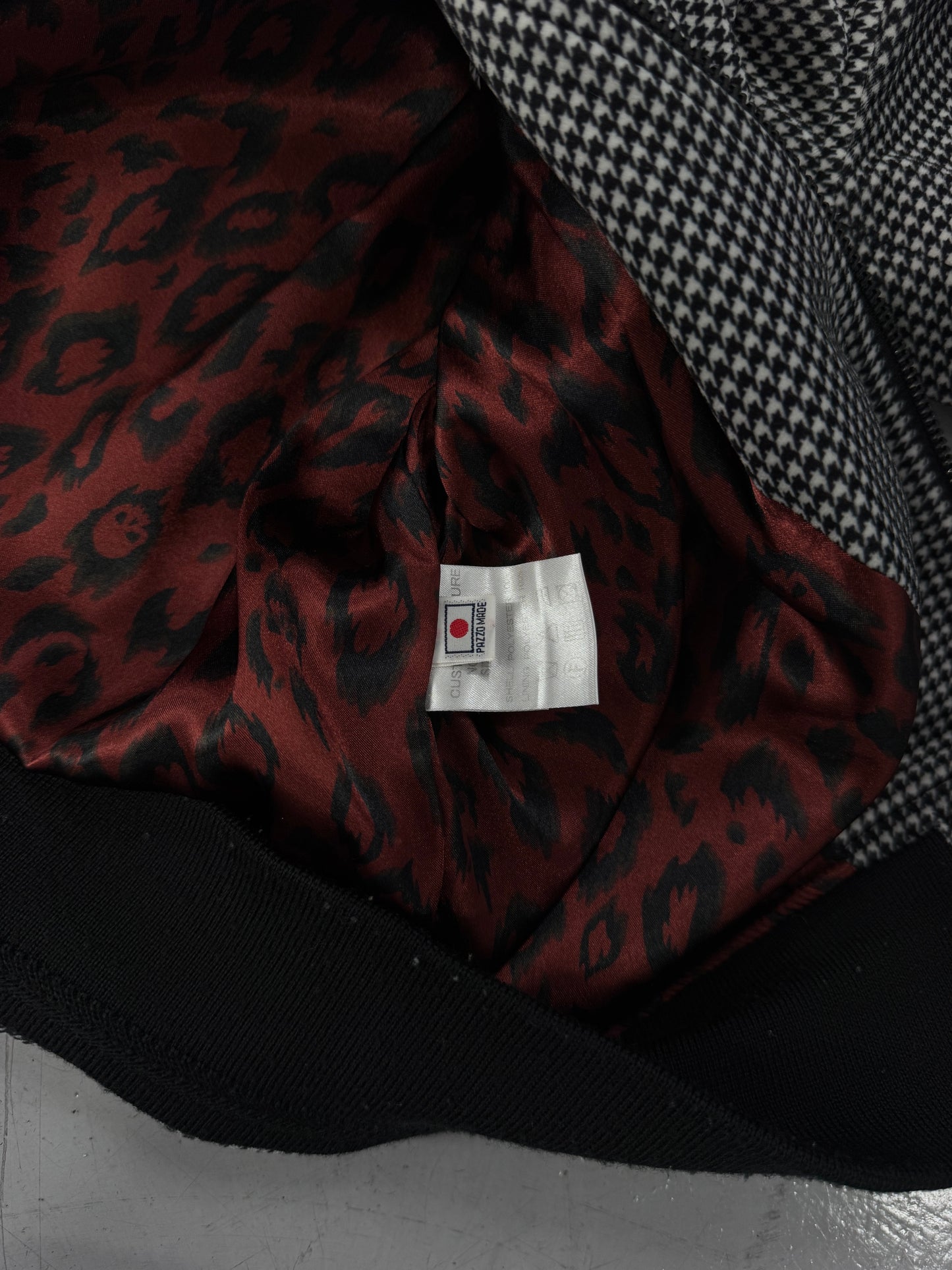 2000s Custom Culture Houndstooth Jacket [3]