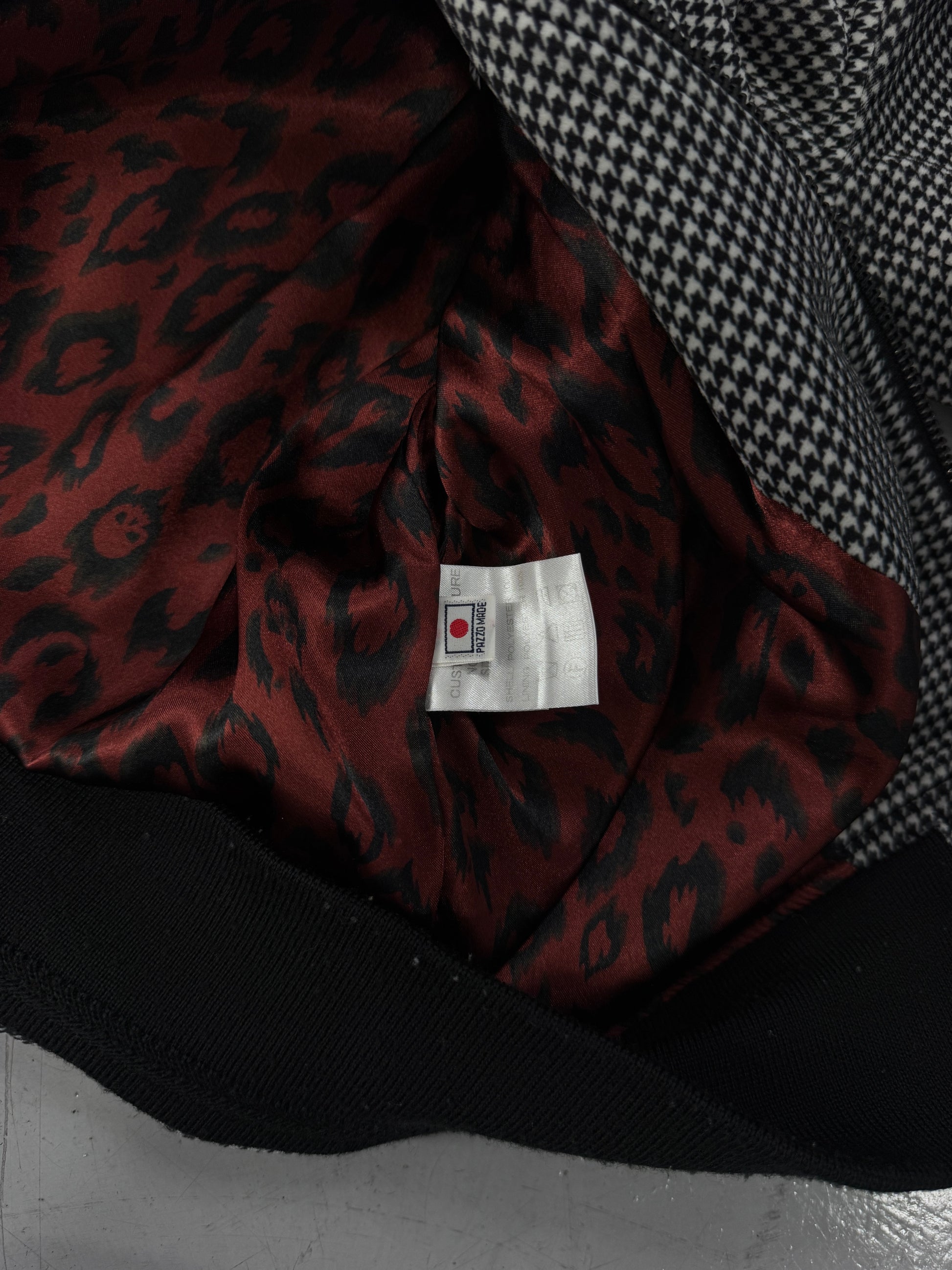 2000s Custom Culture Houndstooth Jacket [3]