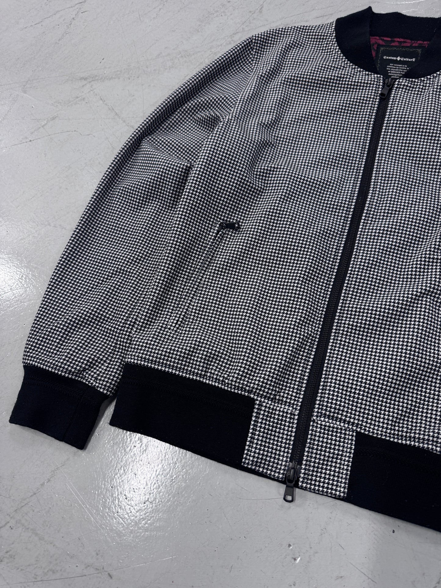 2000s Custom Culture Houndstooth Jacket [3]