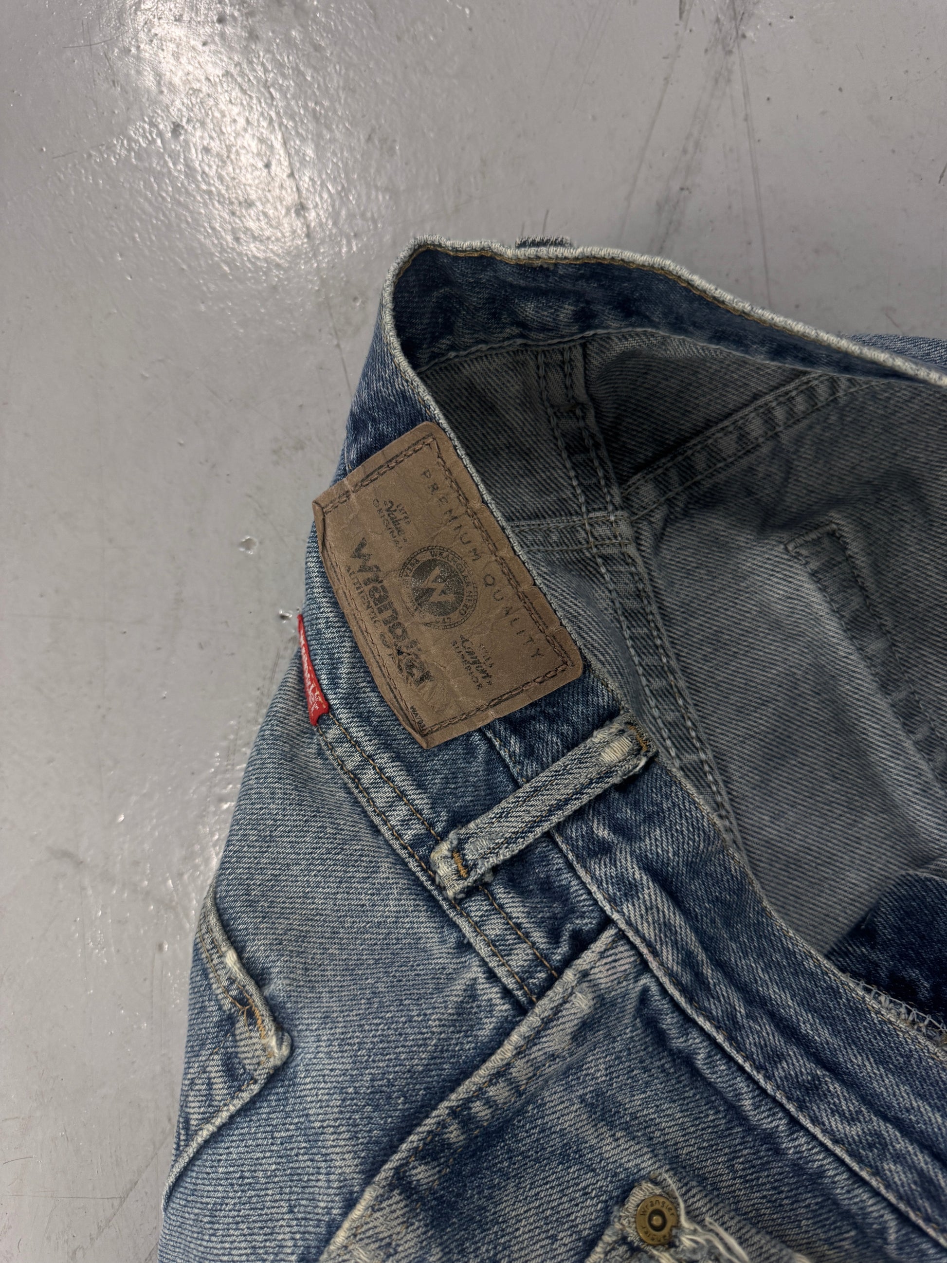 2000s Distressed Wrangler Jeans [31]