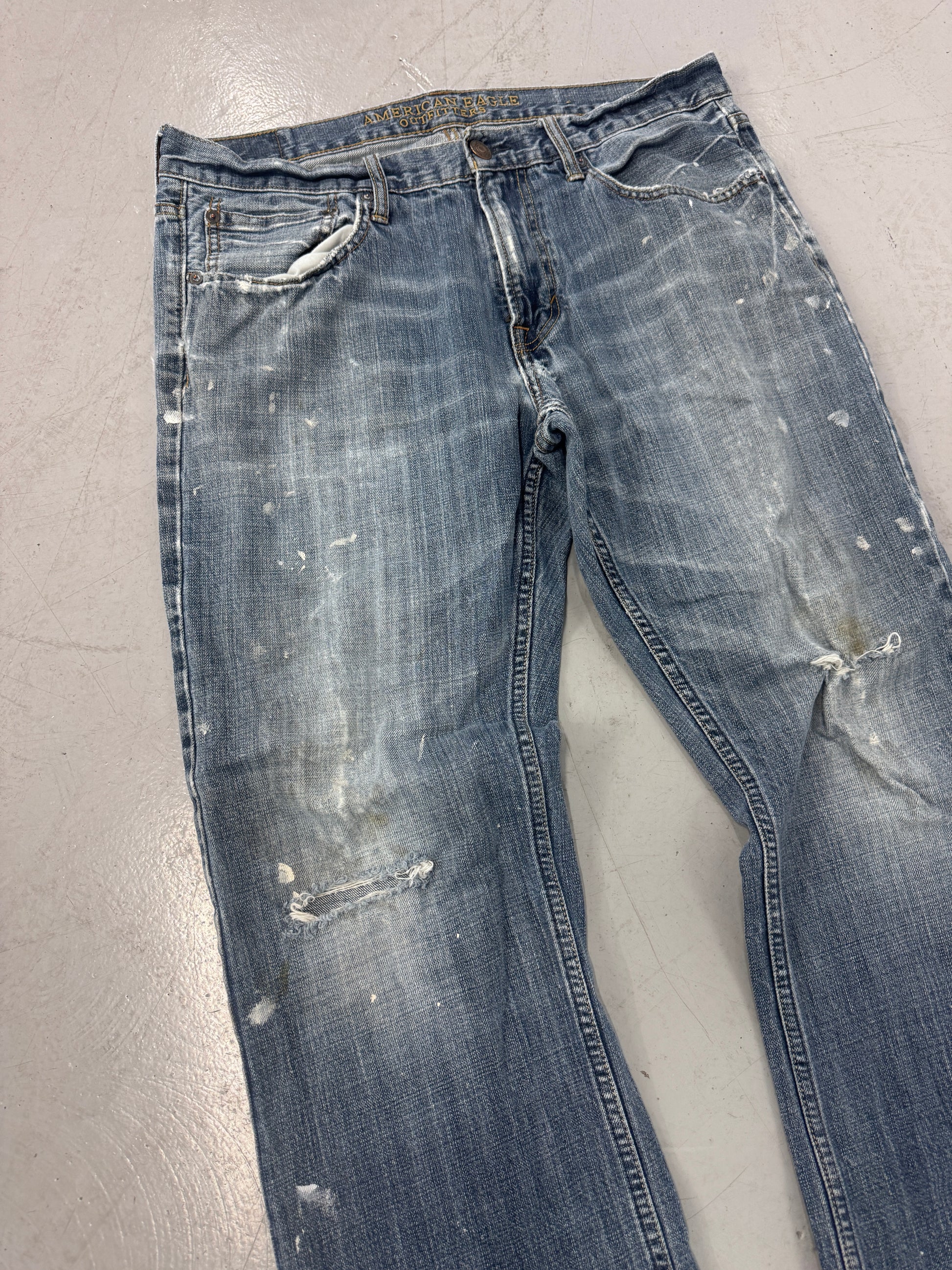 2000s American Eagle Distressed Jeans [35]